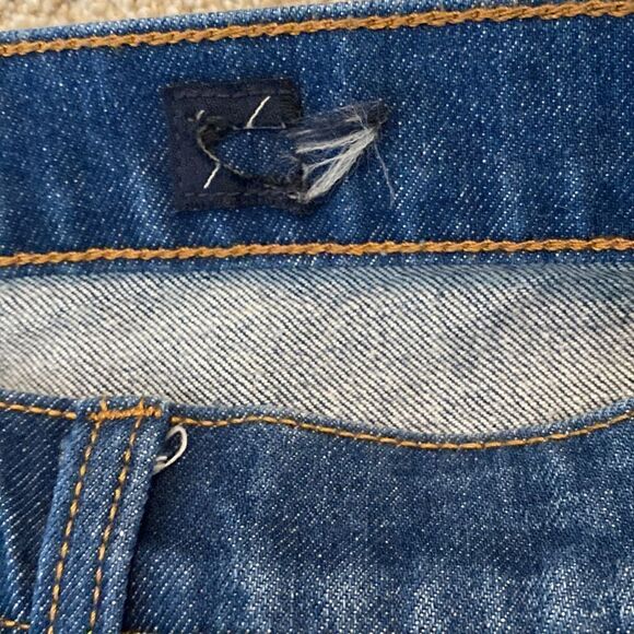 Lucky Brand Mid Rise Cut Off Jean Shorts Size 30 - Picture 6 of 9